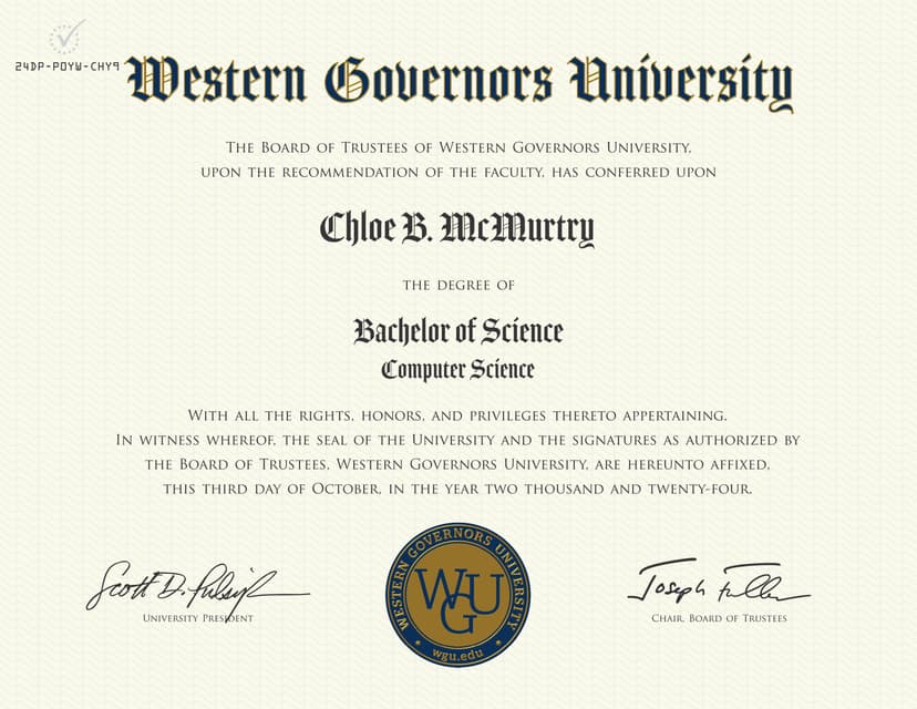 Bachelor Degree