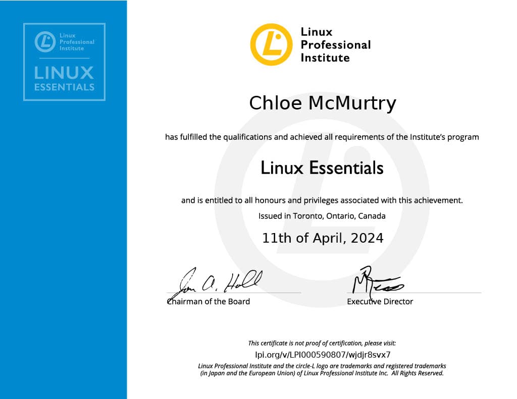 Linux Foundations